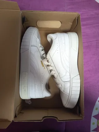 Zapatillas Puma Mujer Blancas
