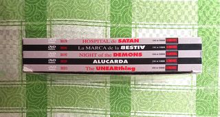 Box caja 5 dvd Demonios - Cine de terror