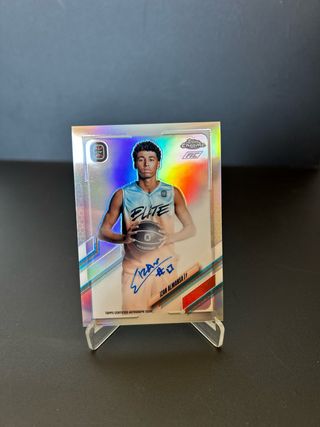 Carta Izan Almansa Topps Chrome RC Autograph