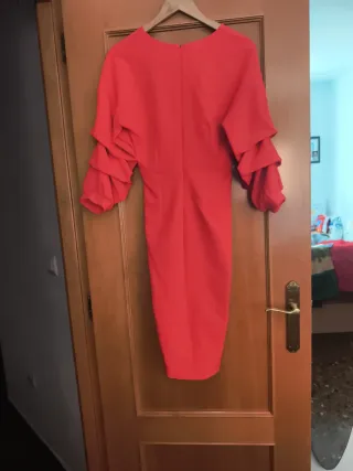 Vestido fiesta Altamira Milano Talla M Fucsia