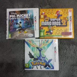 Juegos Nintendo 3DS: Mario, Pokémon, Disney