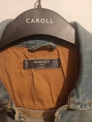 Casaca vaquera Mango niña Talla S