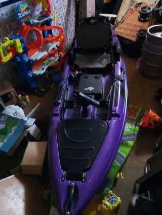 Kayak Marlin con chaleco y remo y motor