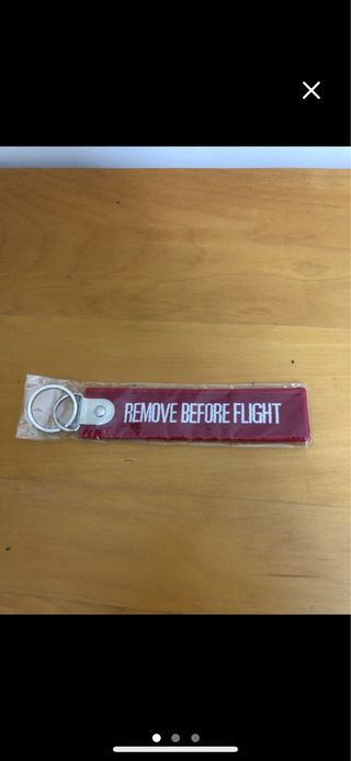 Portachiavi Remove Before Flight