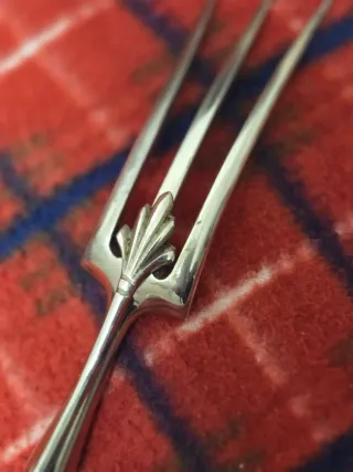 Tenedor y Cuchillo de Plata