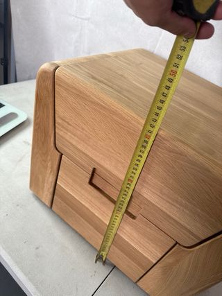 Cajonera de dormitorio 2 cajones madera