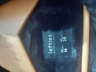 Abrigo Tessuti Negro Talla M