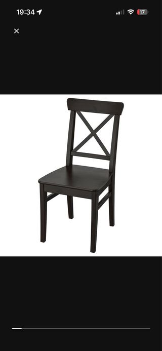 Comedor 6 Sillas Negro