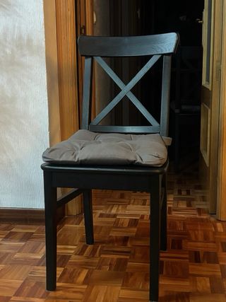 Comedor 6 Sillas Negro