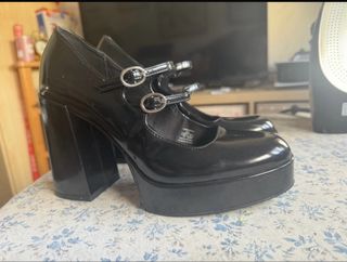 Zapatos de plataforma charol