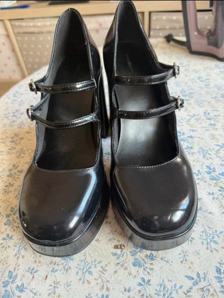 Zapatos de plataforma charol