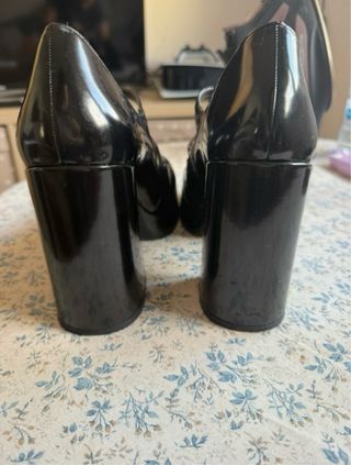 Zapatos de plataforma charol