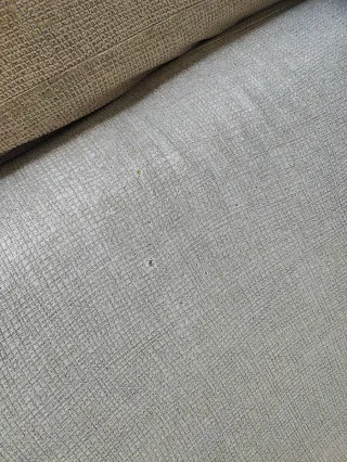 Sofá Chaiselongue 276 cm ancho. Color beige arena