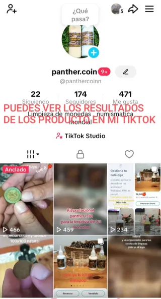 Limpiadores de monedas Panther Coin