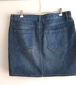 Falda vaquera H&M azul