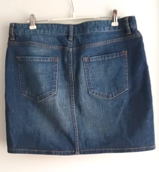 Falda vaquera H&M azul