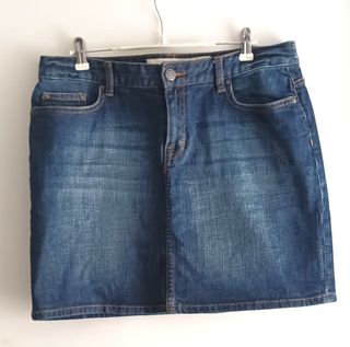 Falda vaquera H&M azul