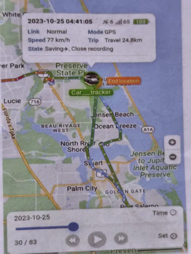 Localizador GPS GF-07 para coche o moto