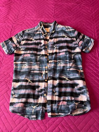 Camisa Springfield Talla L Estampada