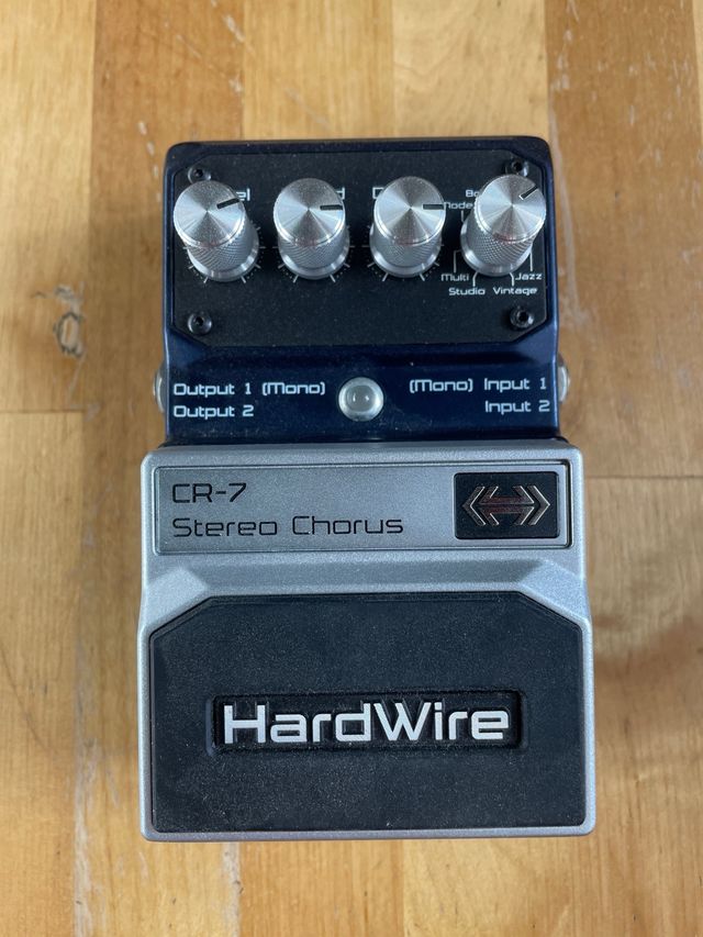 Pedal Guitarra Digitech Hardwire CR-7 USA
