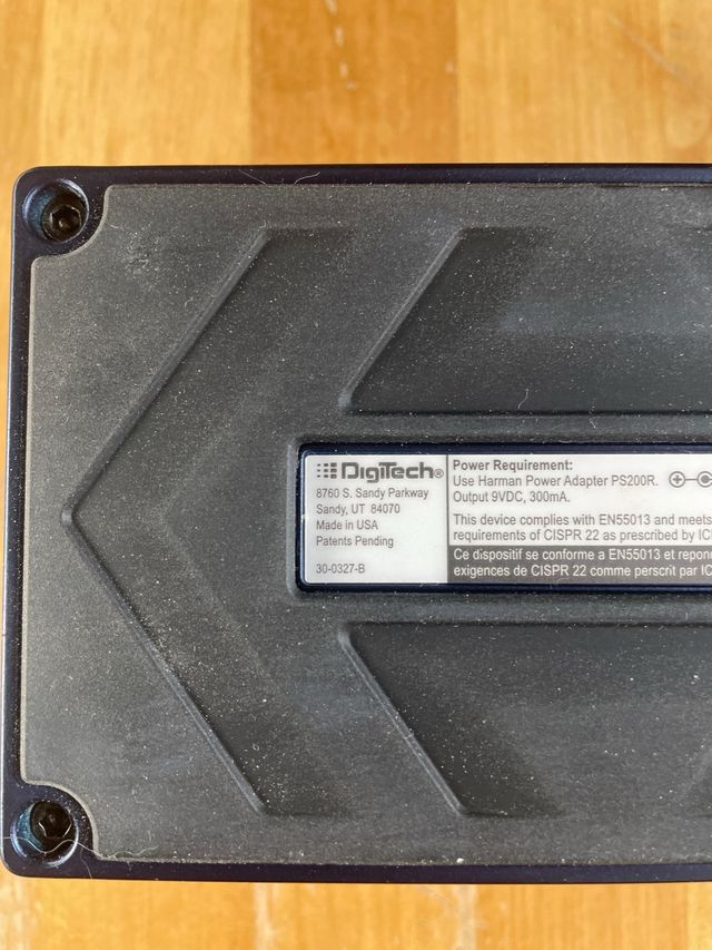 Pedal Guitarra Digitech Hardwire CR-7 USA