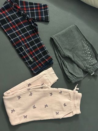 Lote 3 pantalones niña 10 años 140cms