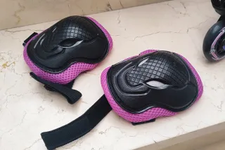 Patines 2PM, Talla 33-36, Bolso y Rodilleras