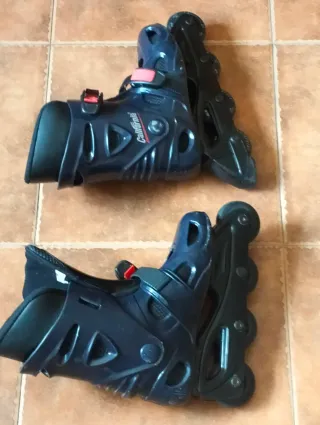 Patines en línea infantiles número 35.