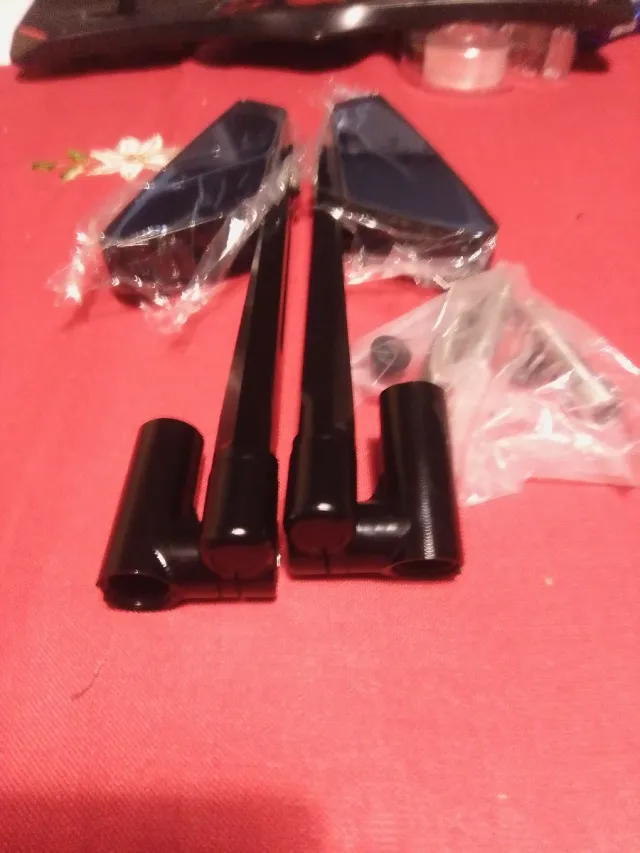 Retrovisores Moto Negros