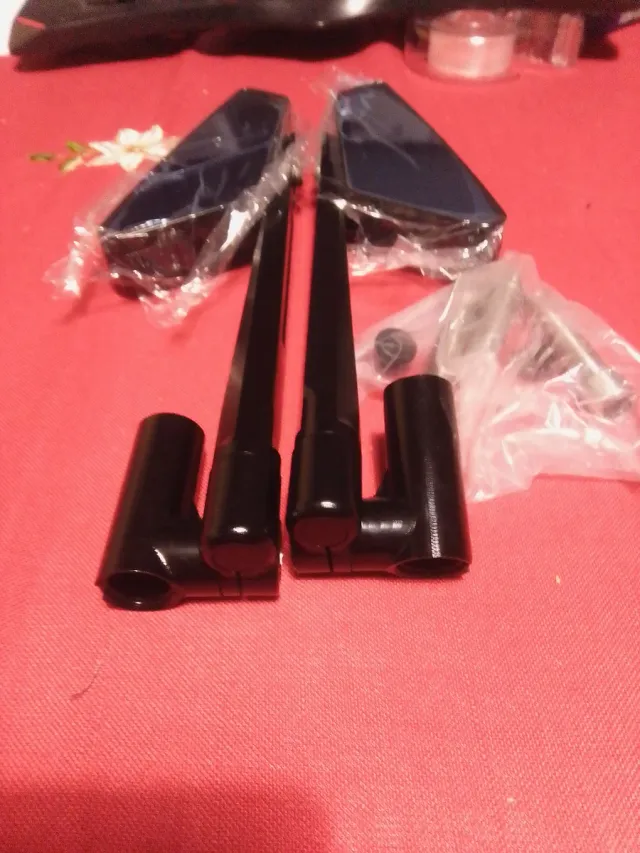 Retrovisores Moto Negros