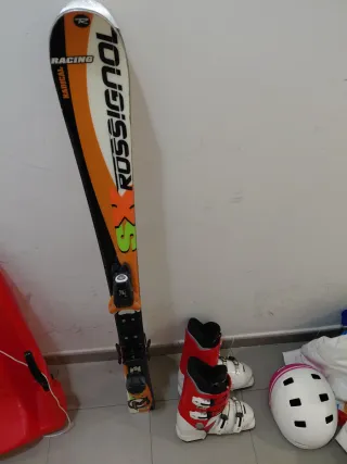 Equipo Esquí Infantil Rossignol Esquis 1 20 cm