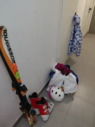 Equipo Esquí Infantil Rossignol Esquis 1 20 cm