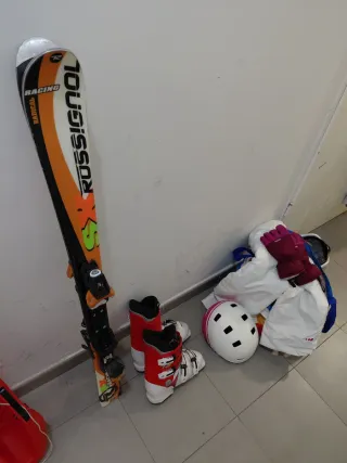 Equipo Esquí Infantil Rossignol Esquis 1 20 cm