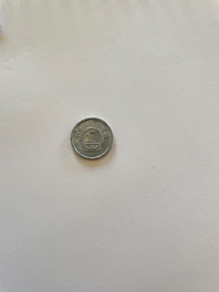Moneda 1 Fen China 1992
