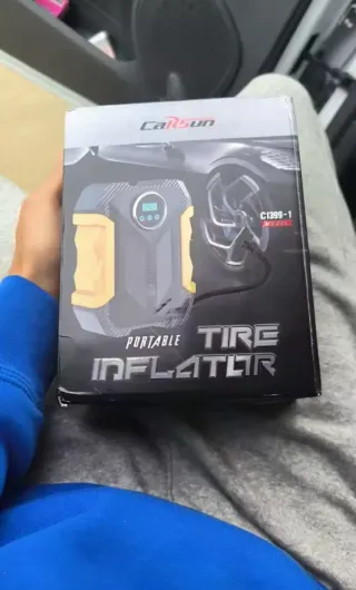 Compresor Aire Portátil Coche Inflador