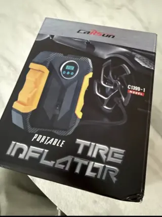 Compresor Aire Portátil Coche Inflador