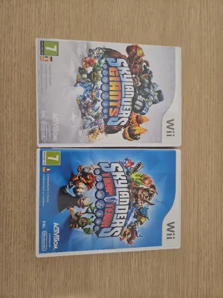 Wii Skylanders Giants y Trap Team