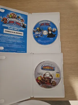 Wii Skylanders Giants y Trap Team