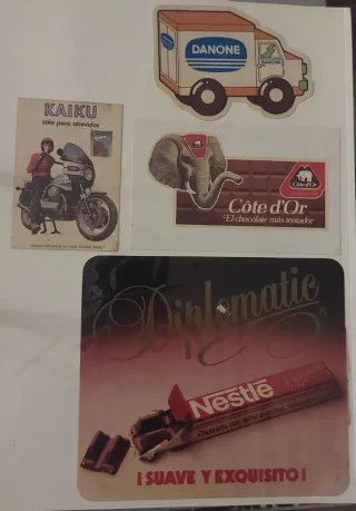 Lote Pegatinas antiguas Alimentación y Hogar (3).