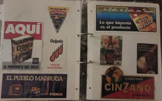 Lote Pegatinas antiguas Alimentación y Hogar (3).