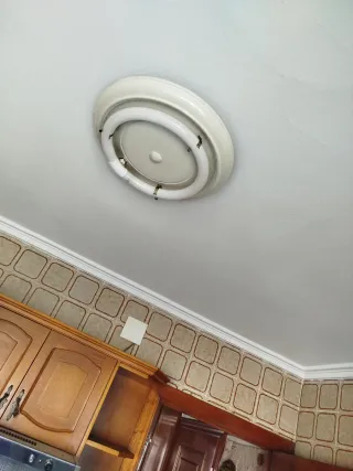 Lámpara fluorescente circular