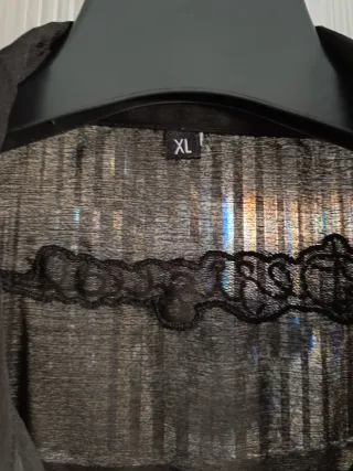 Camisa Desigual XL Transparente Estampada