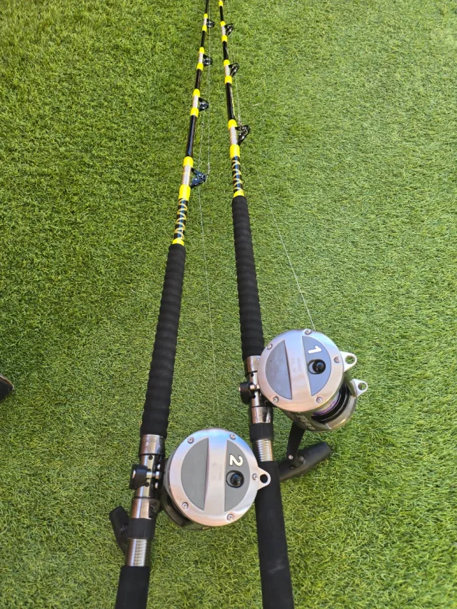 Okuma SLX 50WII + Tubertini Spark 50-80lb