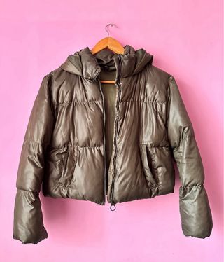 Chaqueta Plumífera Verde