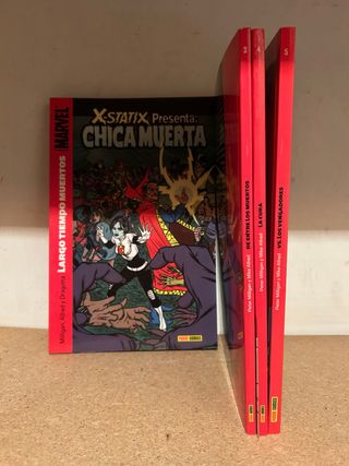 tomos de la colección largo tiempo muertos Marvel
