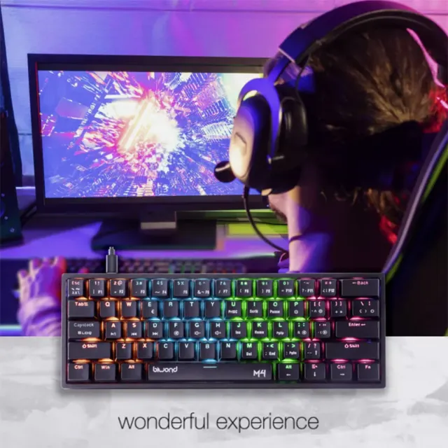 Teclado mecánico Gaming Biwond M4 Pro RGB