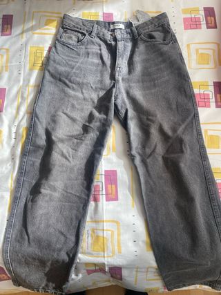 Pantalón vaquero gris Pull&Bear