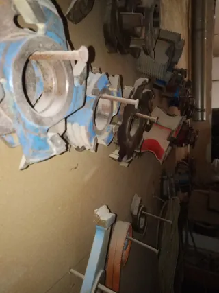 Tupi con alimentador, fresas y aspiración