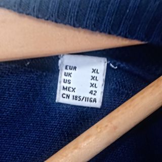 Pedro del Hierro Jersey Cuello V XL | Azul Marino