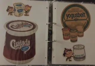 Lote pegatinas DANONE